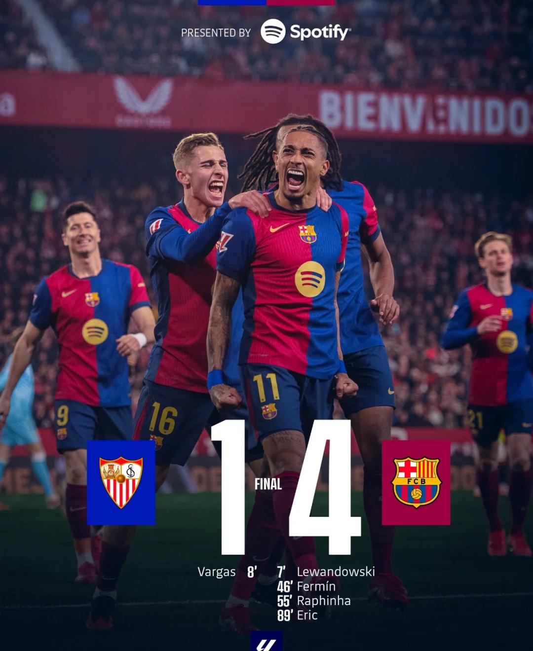 九游体育亚洲官网-塞维利亚客场遭遇惨败，巴塞罗那净胜三球的简单介绍