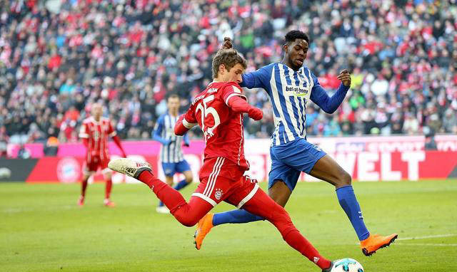 关于柏林赫塔客场惊险胜利，表现出色的信息